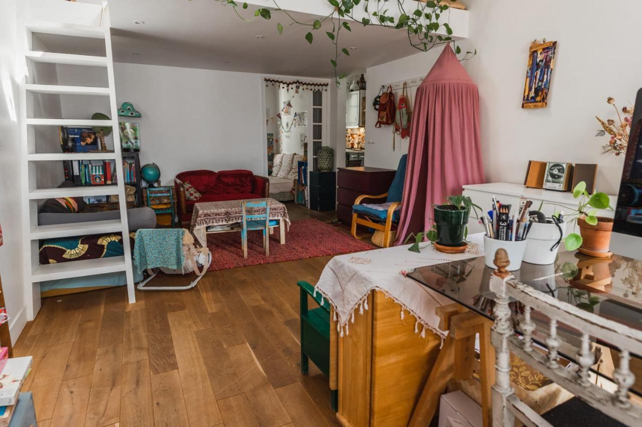 Bright Atypical Duplex In Menilmontant Daire Paris Dış mekan fotoğraf