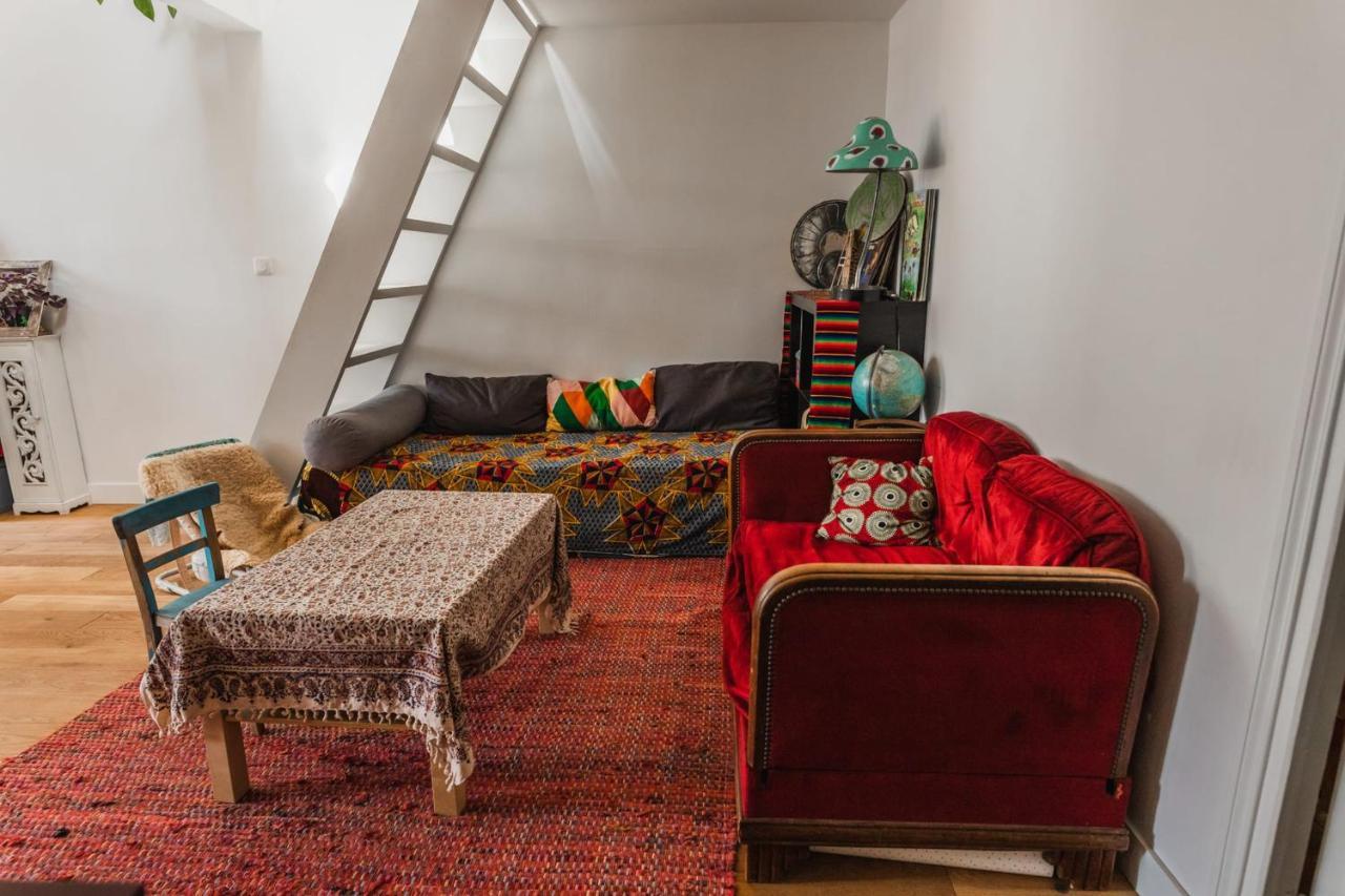Bright Atypical Duplex In Menilmontant Daire Paris Dış mekan fotoğraf
